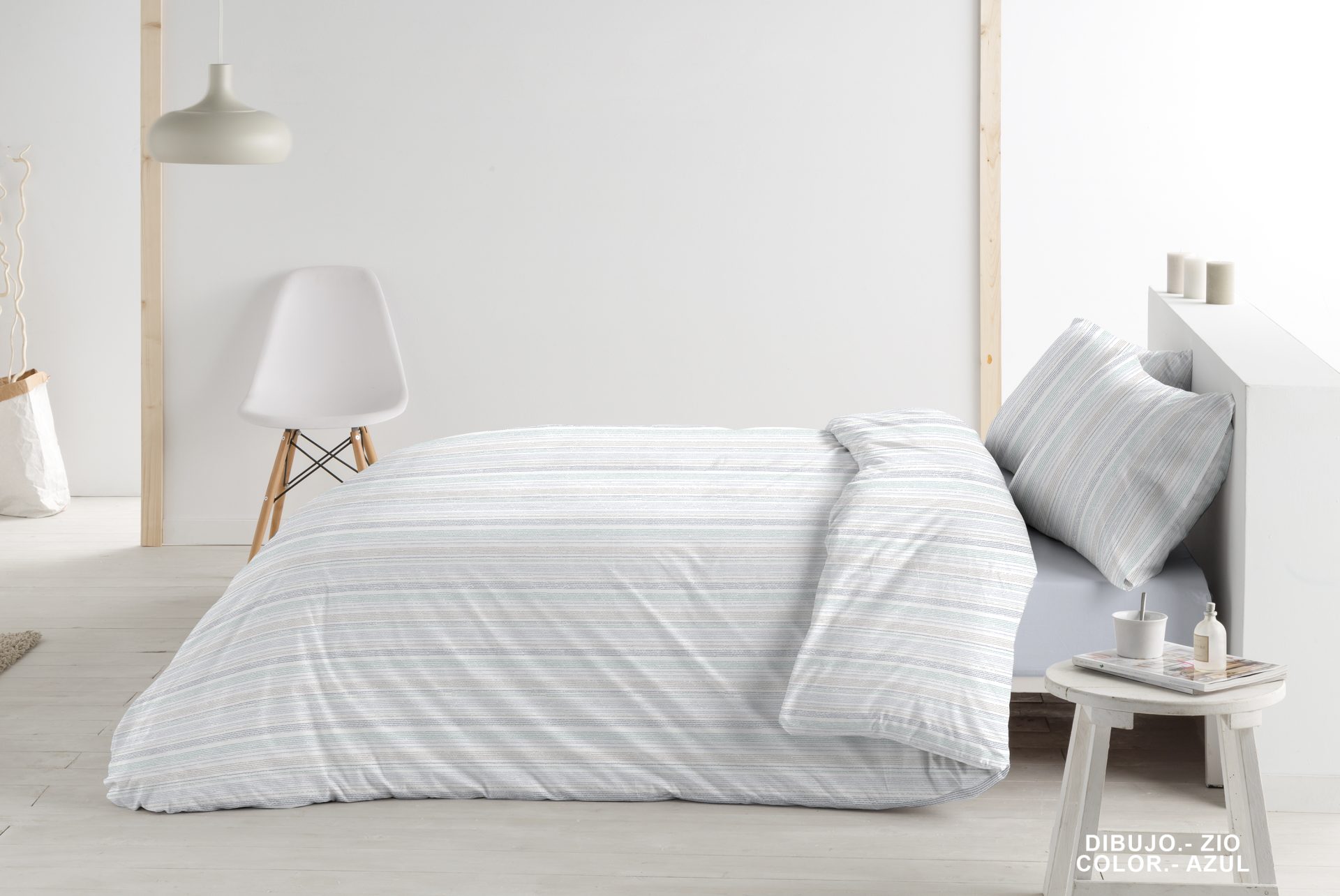ZIO duvet azul sim