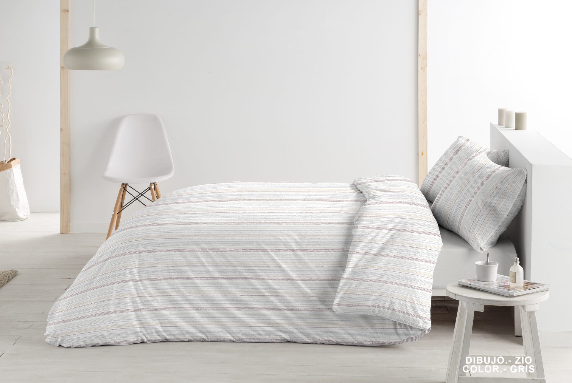 ZIO duvet gris sim