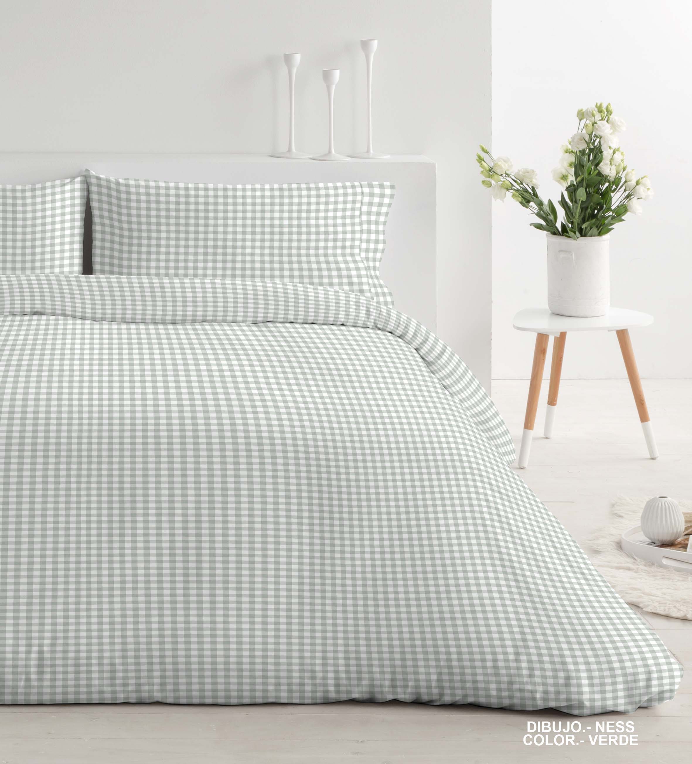 Funda NordicaNESS duvet verde sim copia