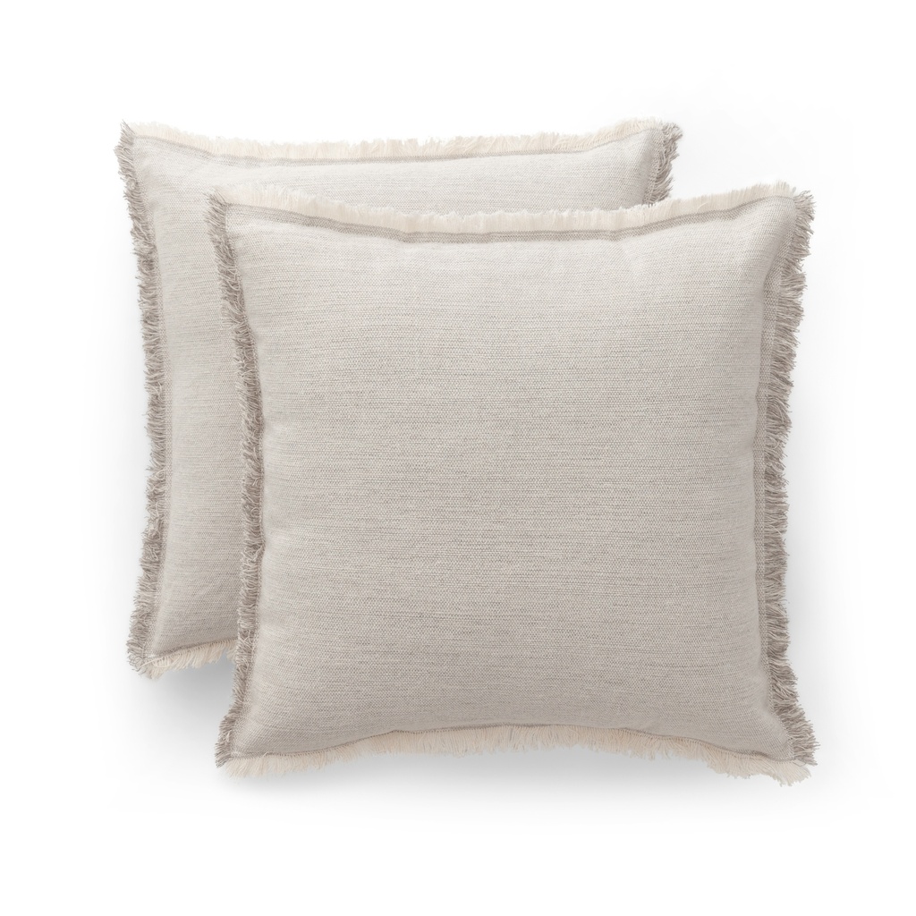 PACK 2 COJINES DECORATIVOS gris